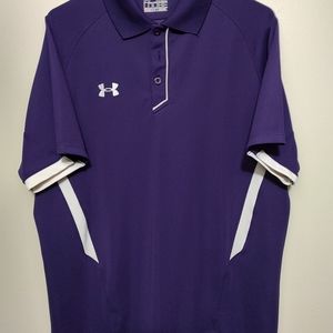 Under Armour Men's Loose Fit, HeatGear Polo Shirt